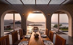 Lake Arches By Stayvista - Lakeside Villa With Infinity Pool, Gazebo & Modern Greek Interiors